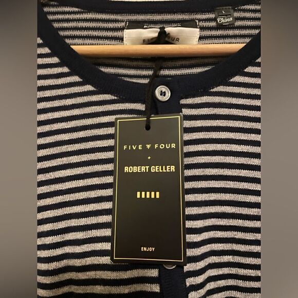 NEW FIVE FOUR ROBERT GELLER shirt large - Picture 4 of 6